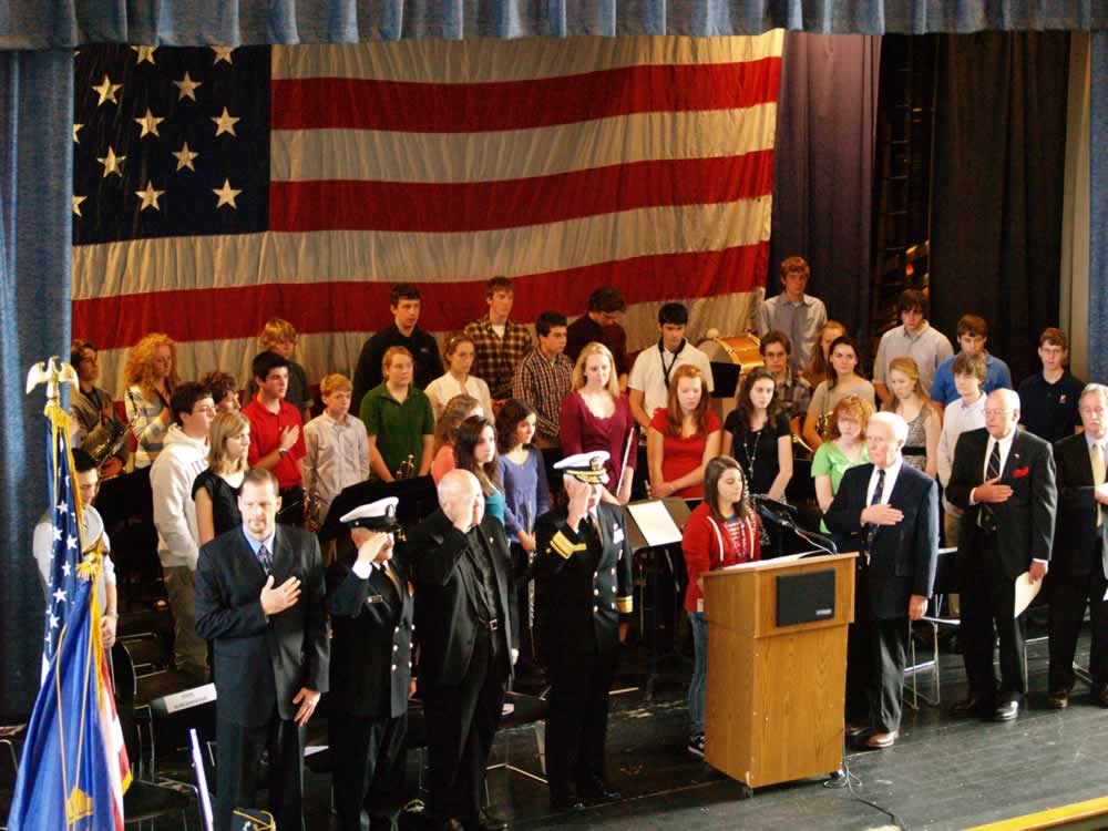 National anthem sung by Kalli Jermyn 2